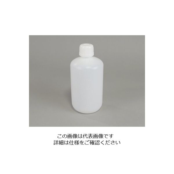 アズワン 細口瓶 中フタ付 1L 1-4657-06 1本(1個)（直送品）