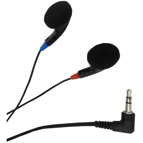 オーム電機 イヤホン ステレオ 2m ブラック EAR-0009 1個
