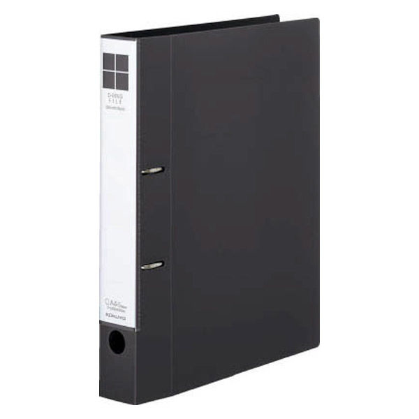 コクヨ Dリングファイル＜スムーススタイル＞ A4タテ 2穴 300枚とじ ダークグレー フーUDS430DM 1箱（10冊入）