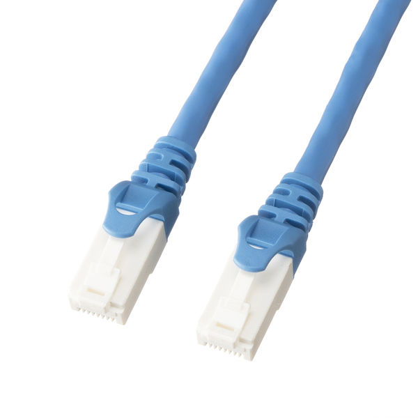 アスクル限定　CAT6 LANケーブル 3m ツメ折れ防止 スタンダード ASーLAN6ーSー03 ブルー 1本 オリジナル