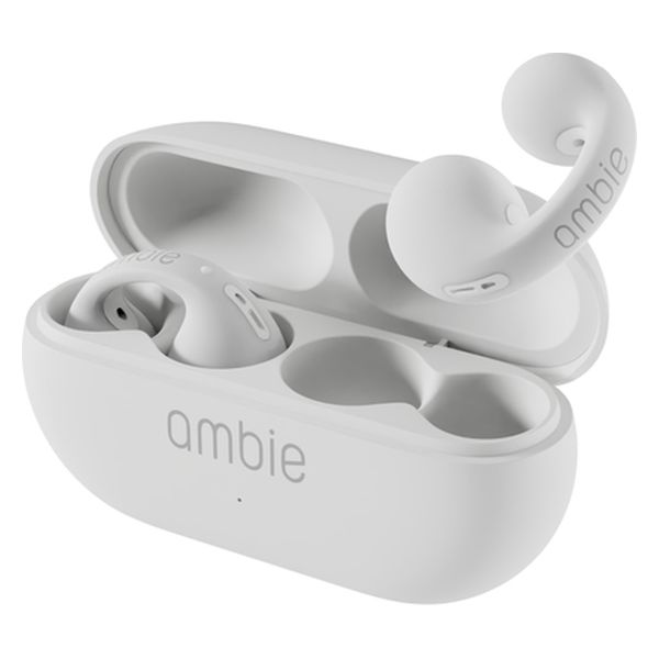 ambie サウンドイヤーカフ　ホワイト×ホワイト AMーTW02/WWC 1個