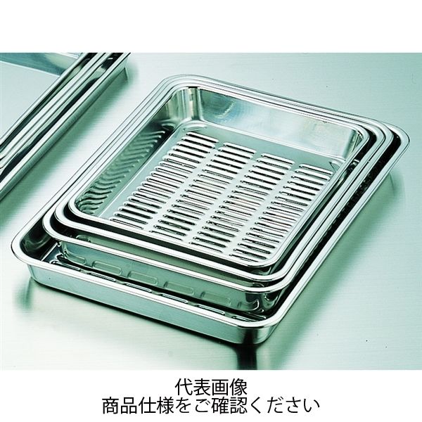 スギコ産業 ステンレス水切バット SAー54 5コ1セット SA54 5set 1セット(5個)（直送品）