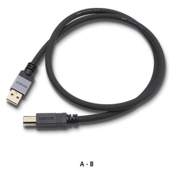 サエクコマース PC TripleC導体 高品質USBケーブル USB A-USB B 4.0m SUS380MK2A-B4.0M 1個（直送品）