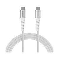 USB TypeーC to C ケーブル(60W出力/480Mbps/1.0m)ホワイト APC-V1006CC-U2-WH 1個（直送品）